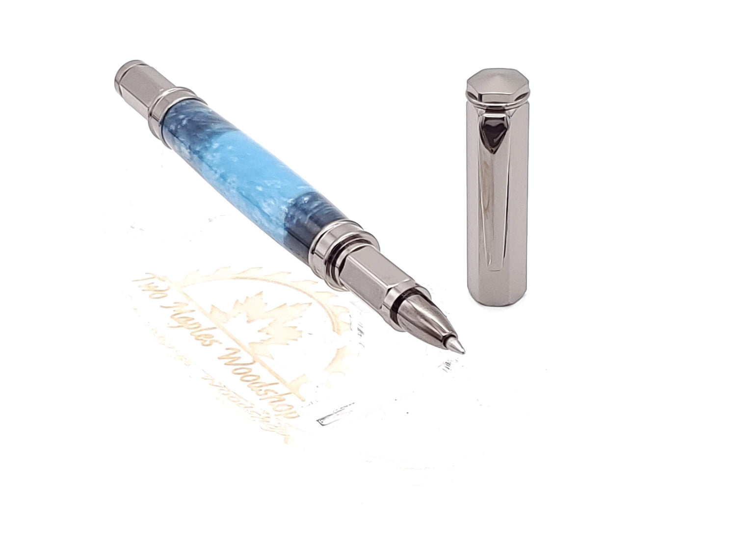 "Smoke on the Water" Magnetic Vertex Rollerball image 1