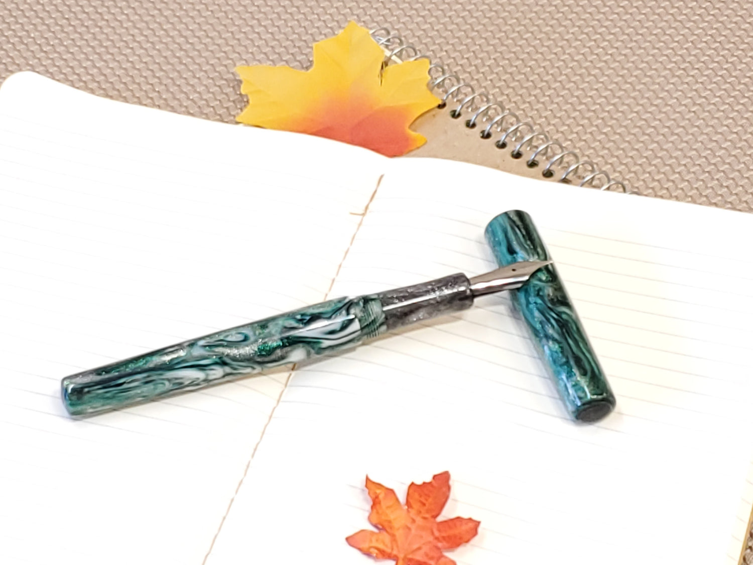 Emerald - Acer Model || Bespoke Fountain Pen || Bock 